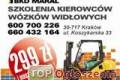 Kurs na operatora wzkw widowych z wymian butli LPG 299 z