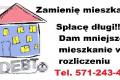 -> Spac dug w spdzielni i dam mieszkanie ZAMIANA